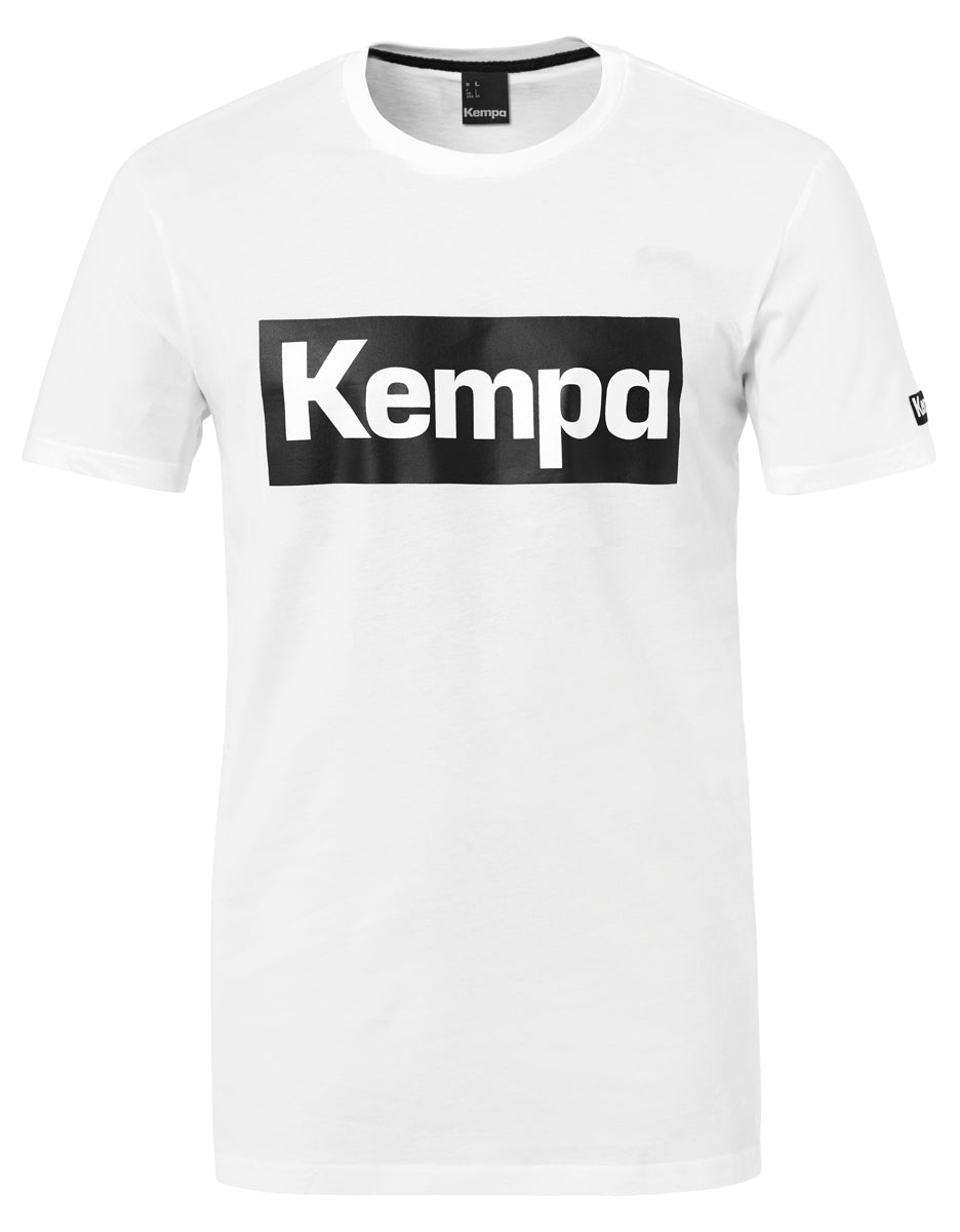 KEMPA Promo T-Shirt Herren Weiß