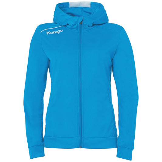 KEMPA Player Kapuzenjacke Damen Blau