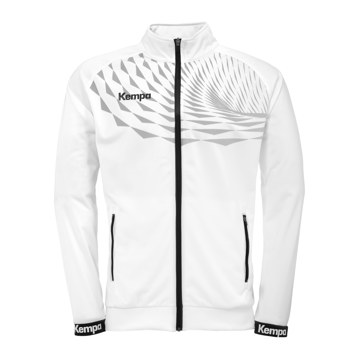 KEMPA Wave 26 Poly Jacket Kind (weiß/grau)