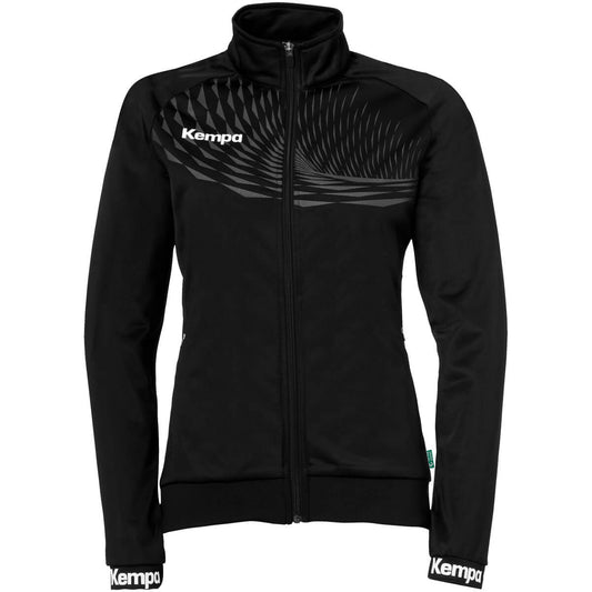 KEMPA Wave 26 Poly Jacket Damen Schwarz