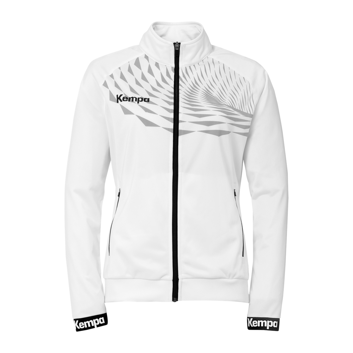 KEMPA Wave 26 Poly Jacket Damen (weiß/grau)