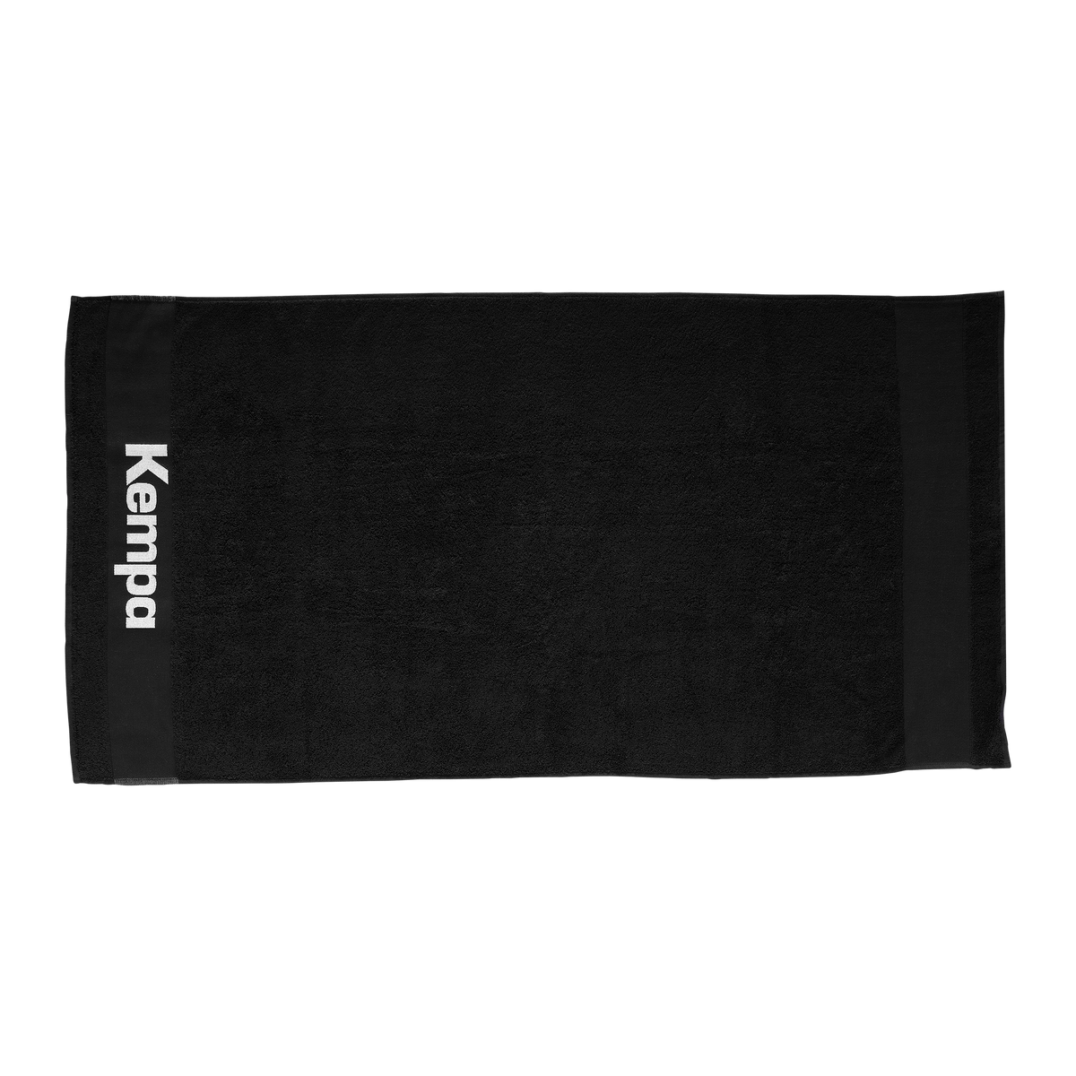 KEMPA Handtuch groß (schwarz/weiß)