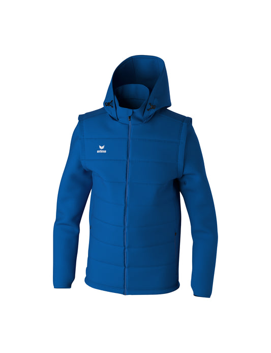 ERIMA TEAM Jacke mit abnehmbaren Ärmeln Unisex Blau