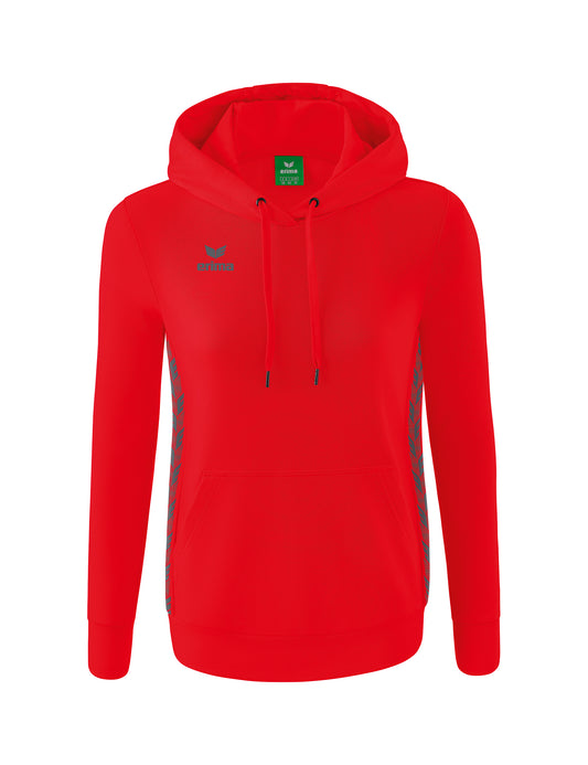 ERIMA Essential Team Kapuzensweat Damen Rot