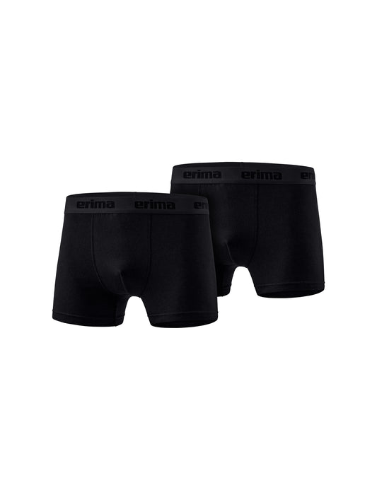 ERIMA 2-Pack Boxershorts Unisex Schwarz