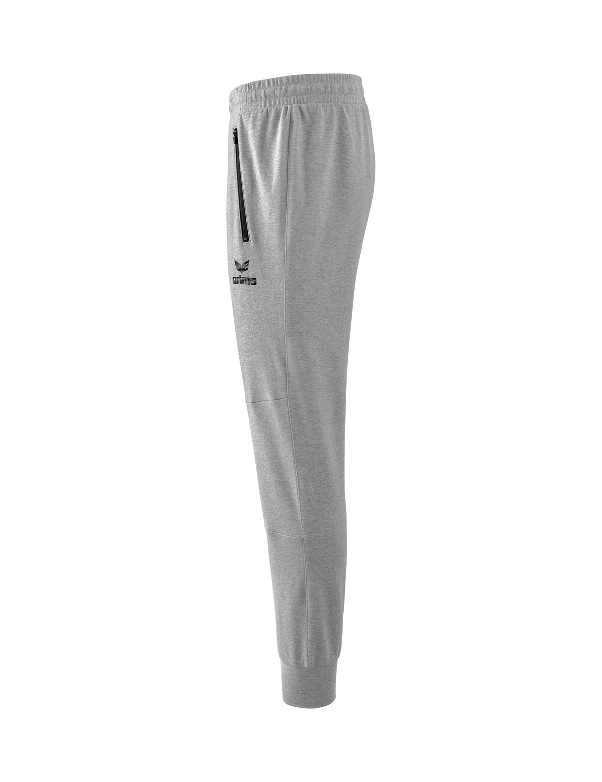 ERIMA Essential Sweathose (hellgrau melange/schwarz)