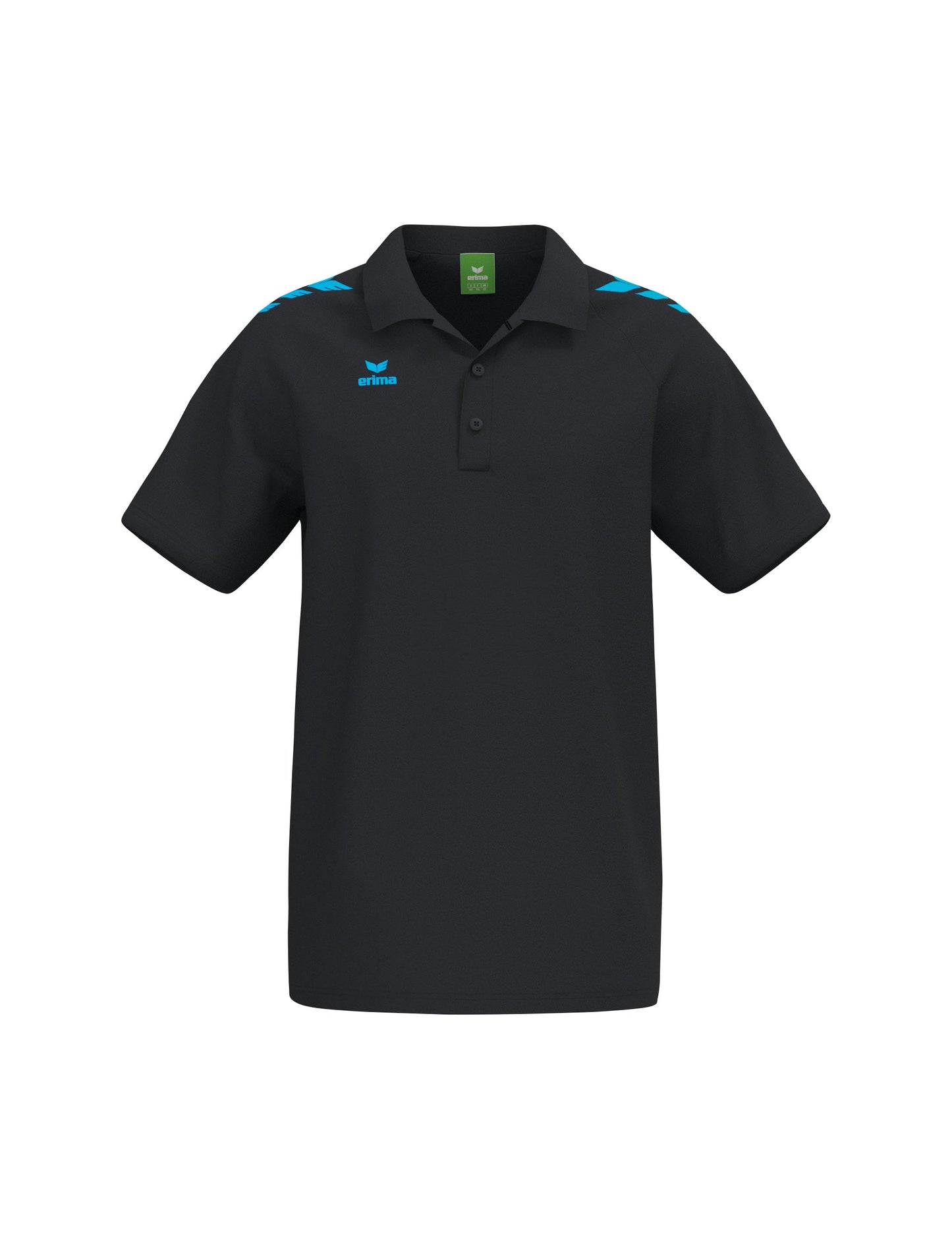 ERIMA CMPT 3 Wings Poloshirt Unisex Schwarz
