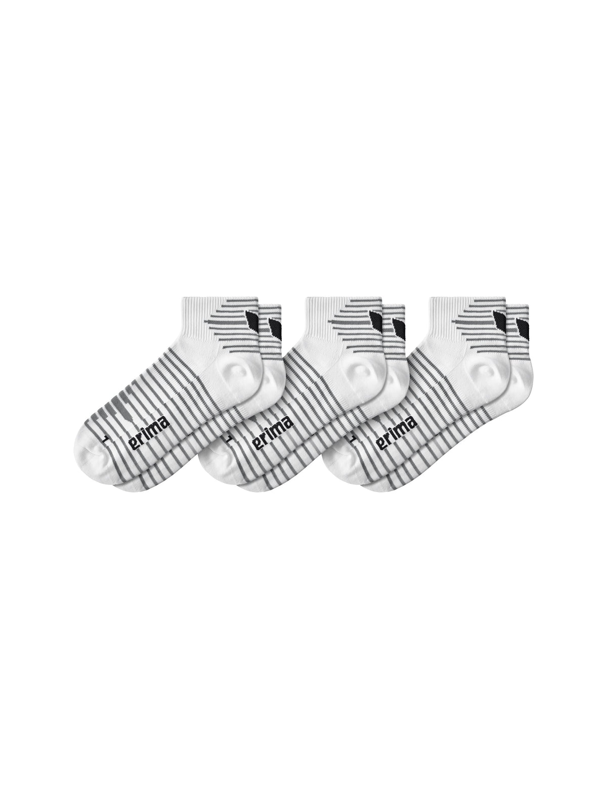 ERIMA 3-Pack Kurzsocken (weiß)