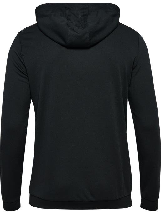 Hummel Hoodie Zip Authentic Poly Herren Schwarz