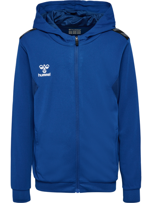HUMMEL Authentic Pl Zip Hoodie Unisex Kind Blau
