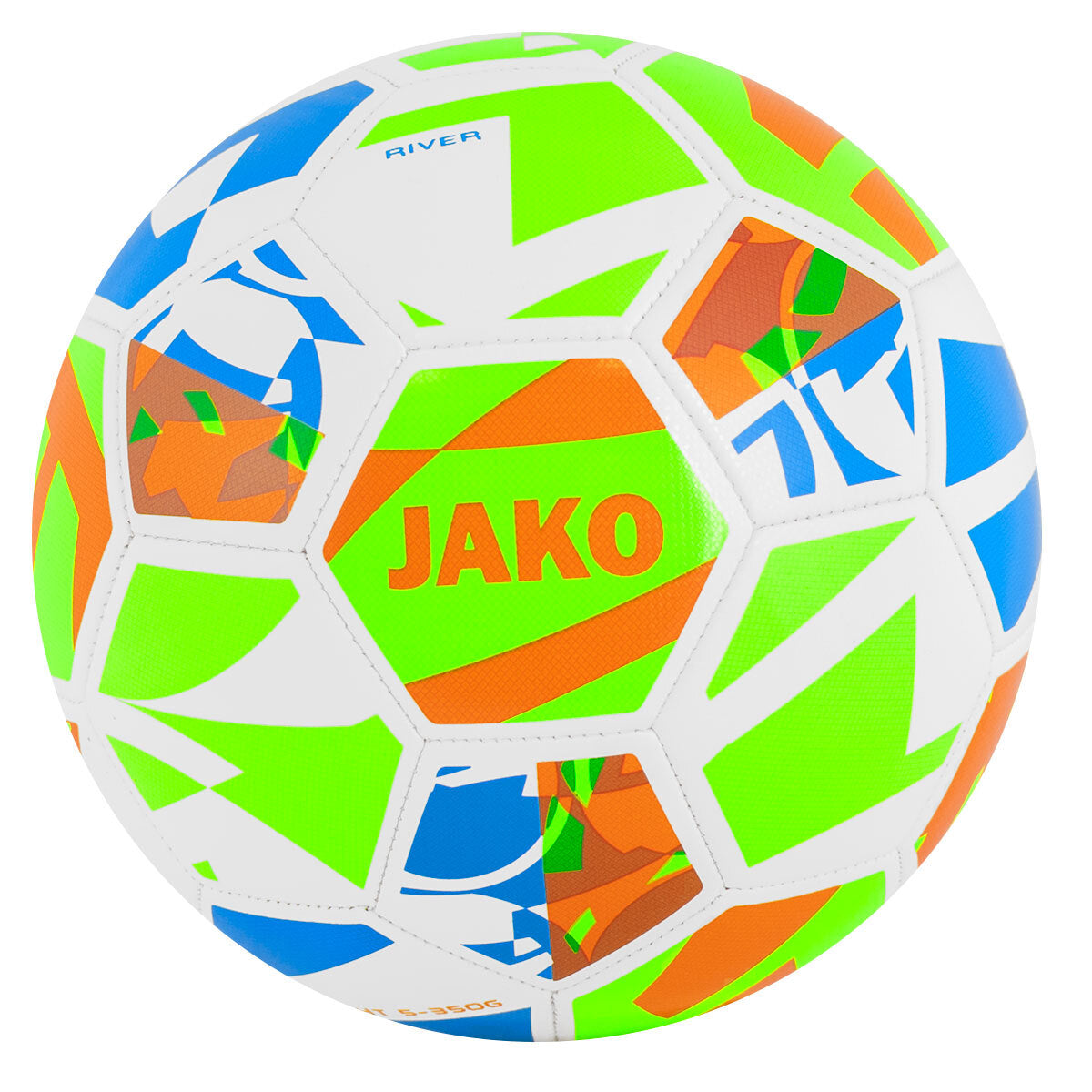 JAKO Lightball River (weiß/neongrün/neonorange, 350g)