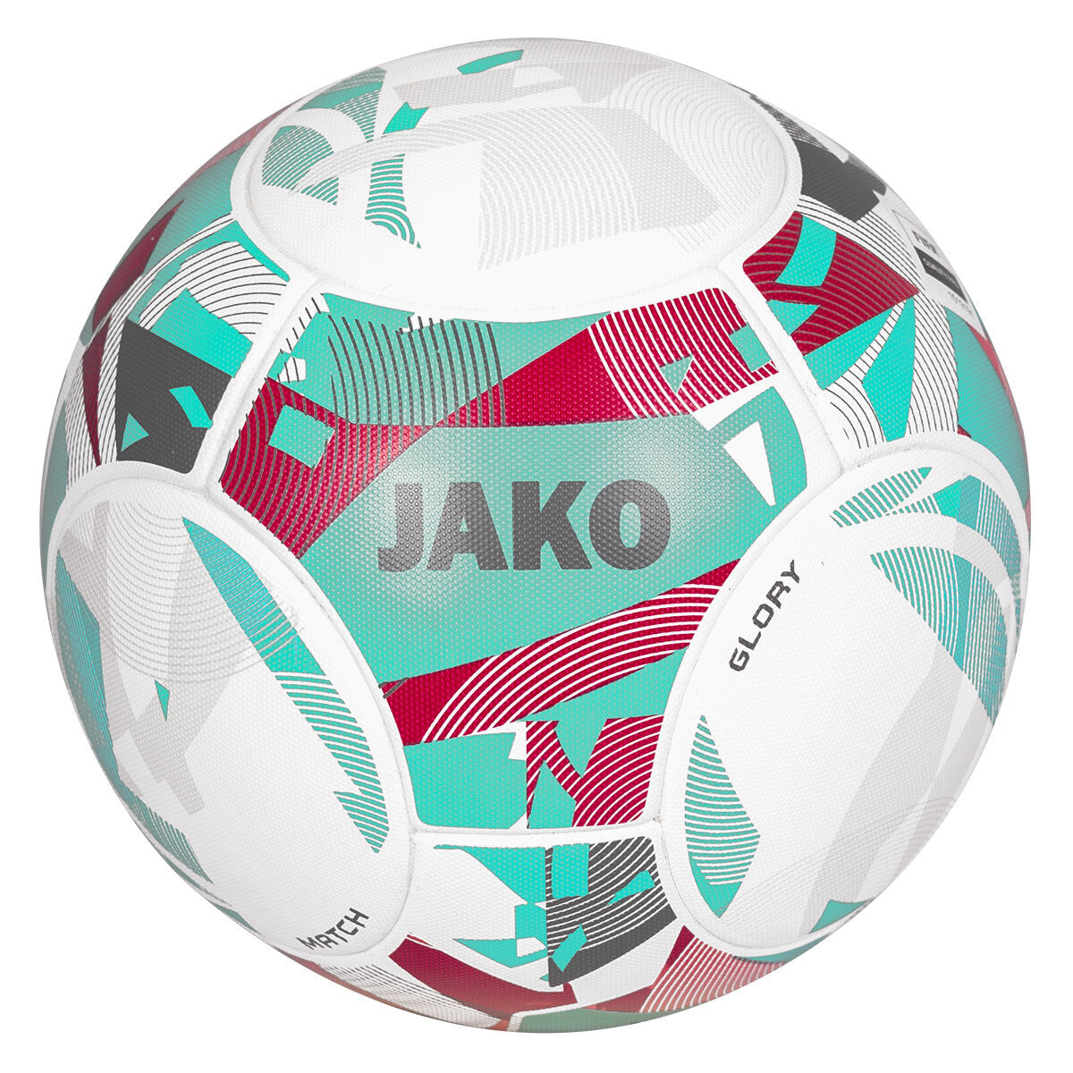 JAKO Spielball Glory (weiß/rubine red/cool gray)