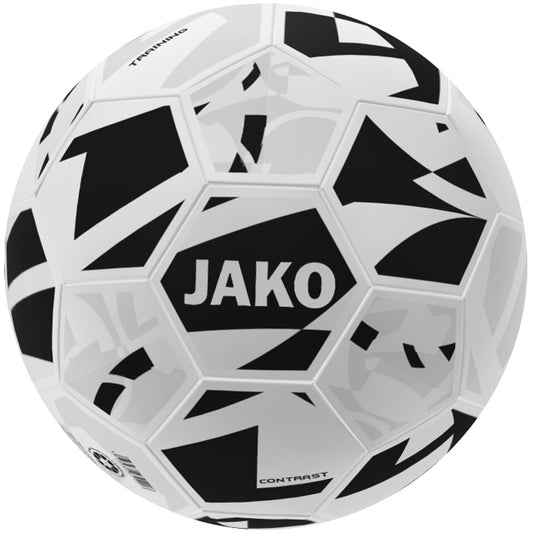 JAKO Trainingsball Contrast Unisex Weiß