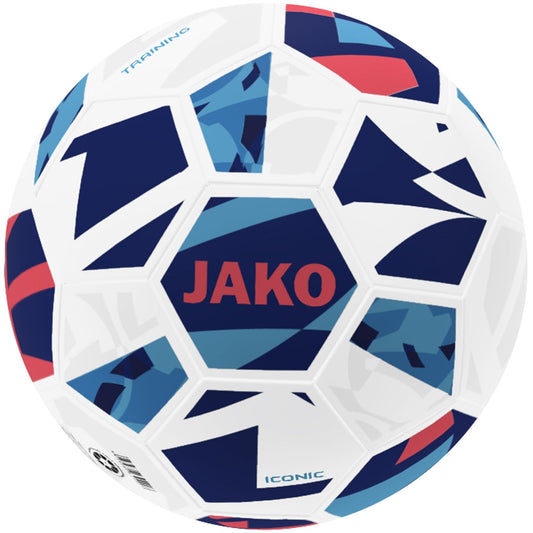 JAKO Trainingsball Iconic Unisex Weiß
