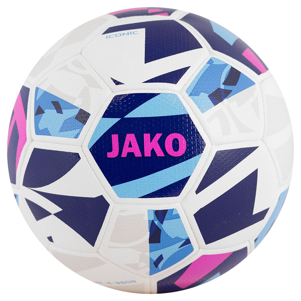 JAKO Lightball Iconic (weiß/navy/pink, 350g)