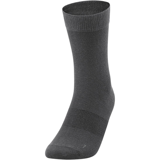 JAKO Freizeitsocken 3er Pack Unisex Grau