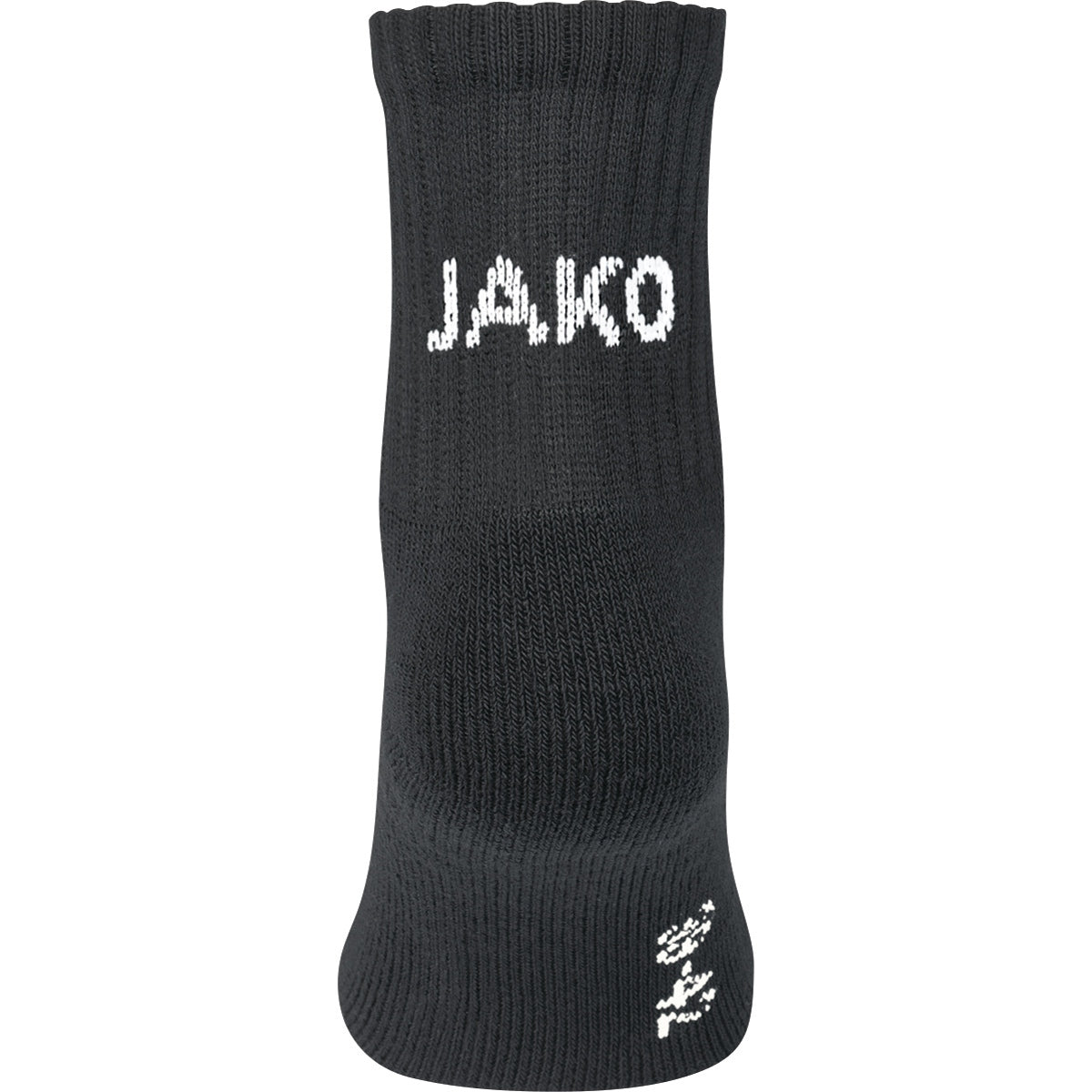 JAKO Sportsocken kurz 3er Pack (schwarz)