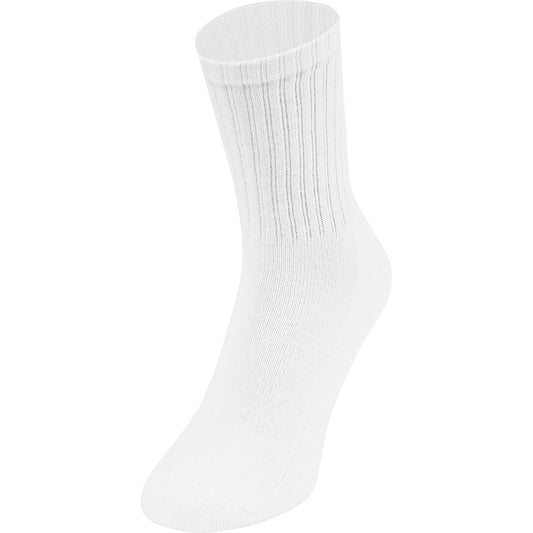 JAKO Sportsocken lang 3er Pack Unisex Weiß