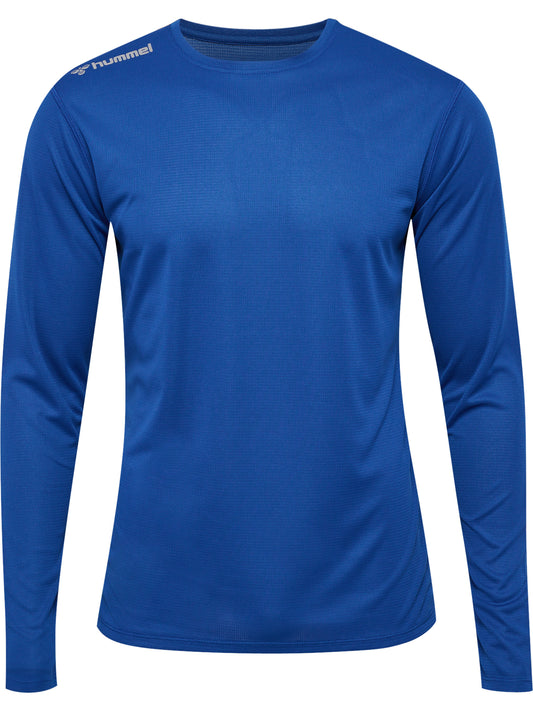 HUMMEL Run Jersey L/S Herren Blau