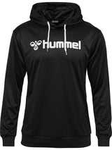 HUMMEL Logo Hoodie Unisex Schwarz