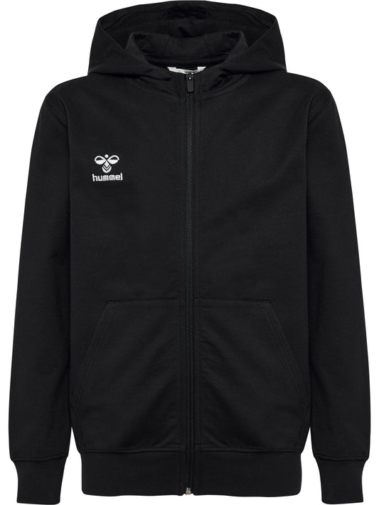 HUMMEL Go 2.0 Zip Hoodie Unisex Kind Schwarz