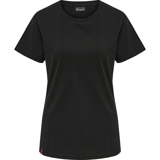 HUMMEL Red Basic T-Shirt S/S Damen Schwarz
