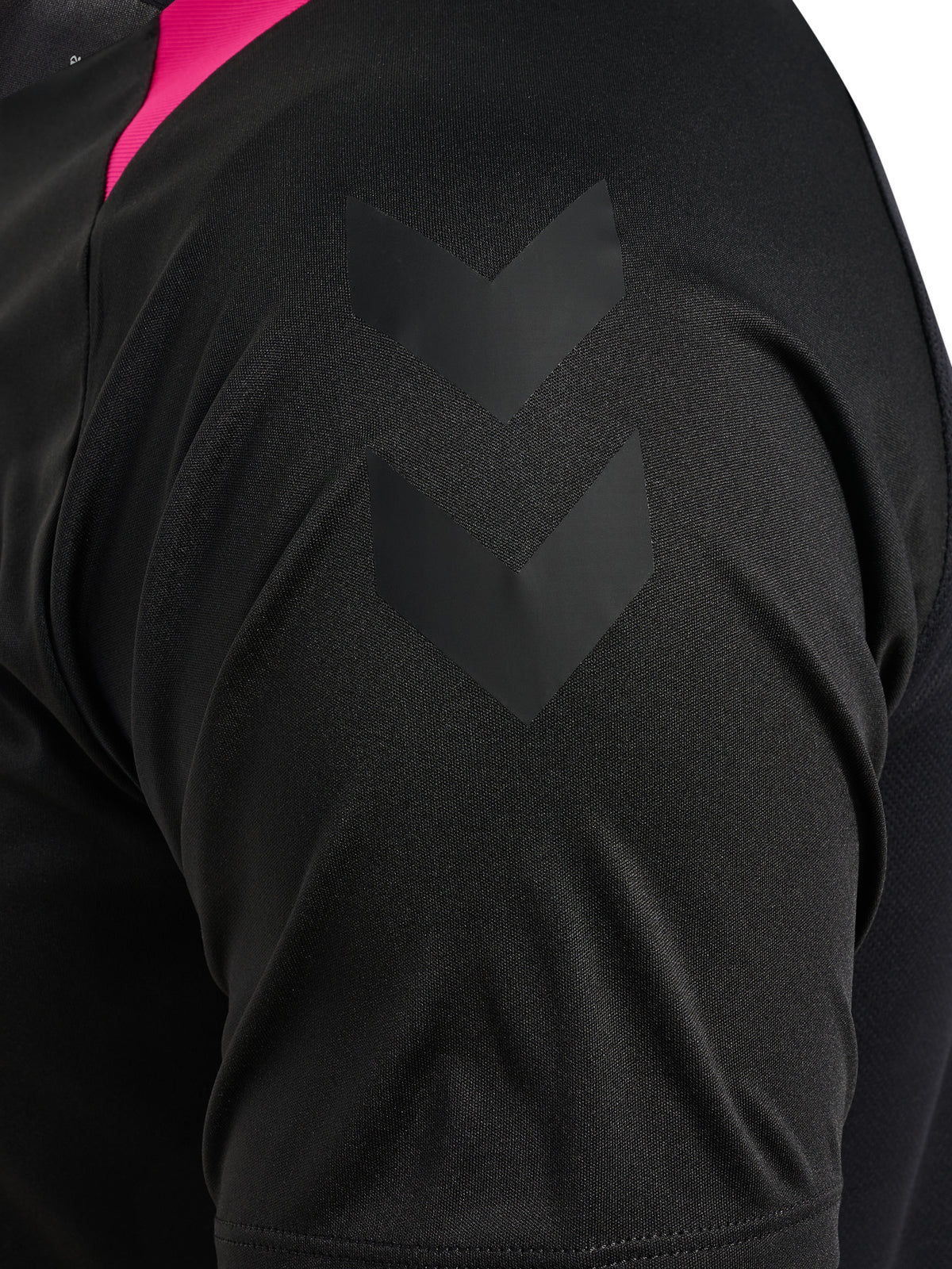 HUMMEL BLAZE27 Pro Training Jersey S/S (black/pink glo)