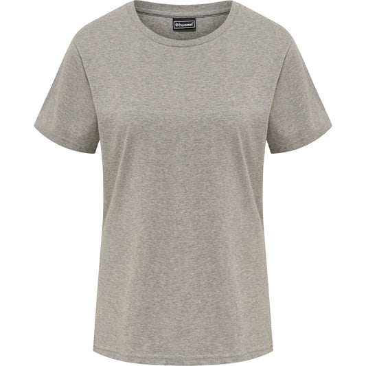 HUMMEL Red Basic T-Shirt S/S Damen Grau