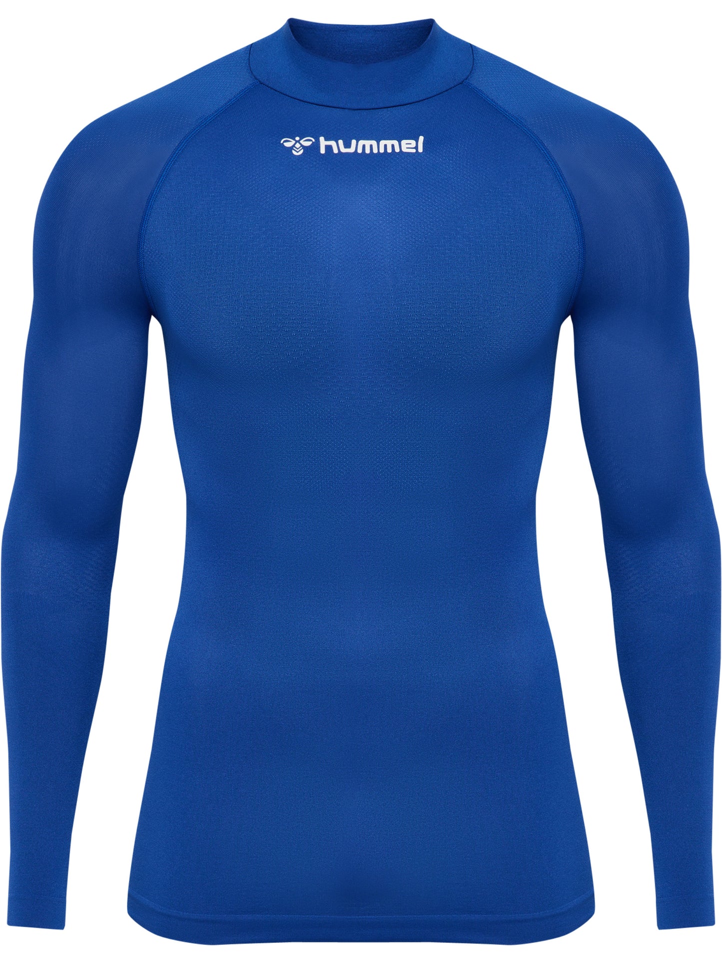 HUMMEL Bl Comfort 2.0 Mockneck Tee L/S Herren Blau
