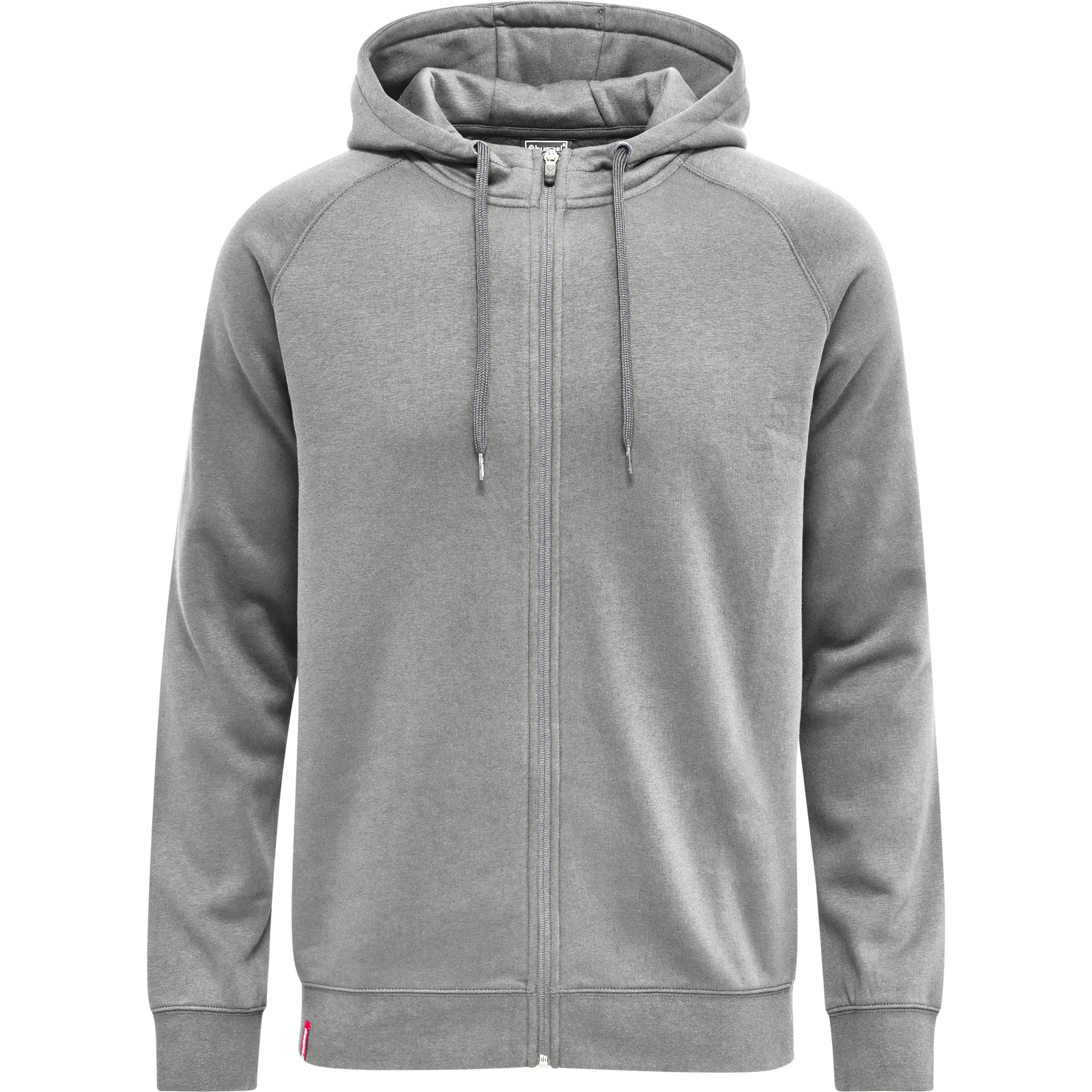 HUMMEL Red Classic Zip Hoodie Herren Grau