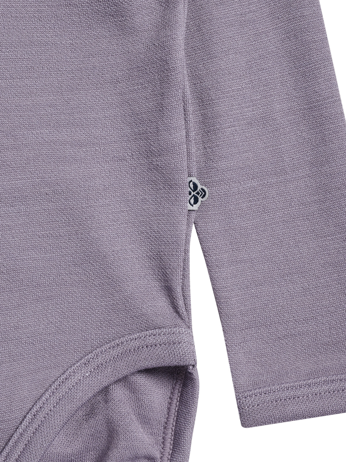 HUMMEL Mini Wool Solid Body L/S Kind (gray ridge)