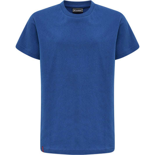 HUMMEL Red Basic T-Shirt S/S Unisex Kind Blau