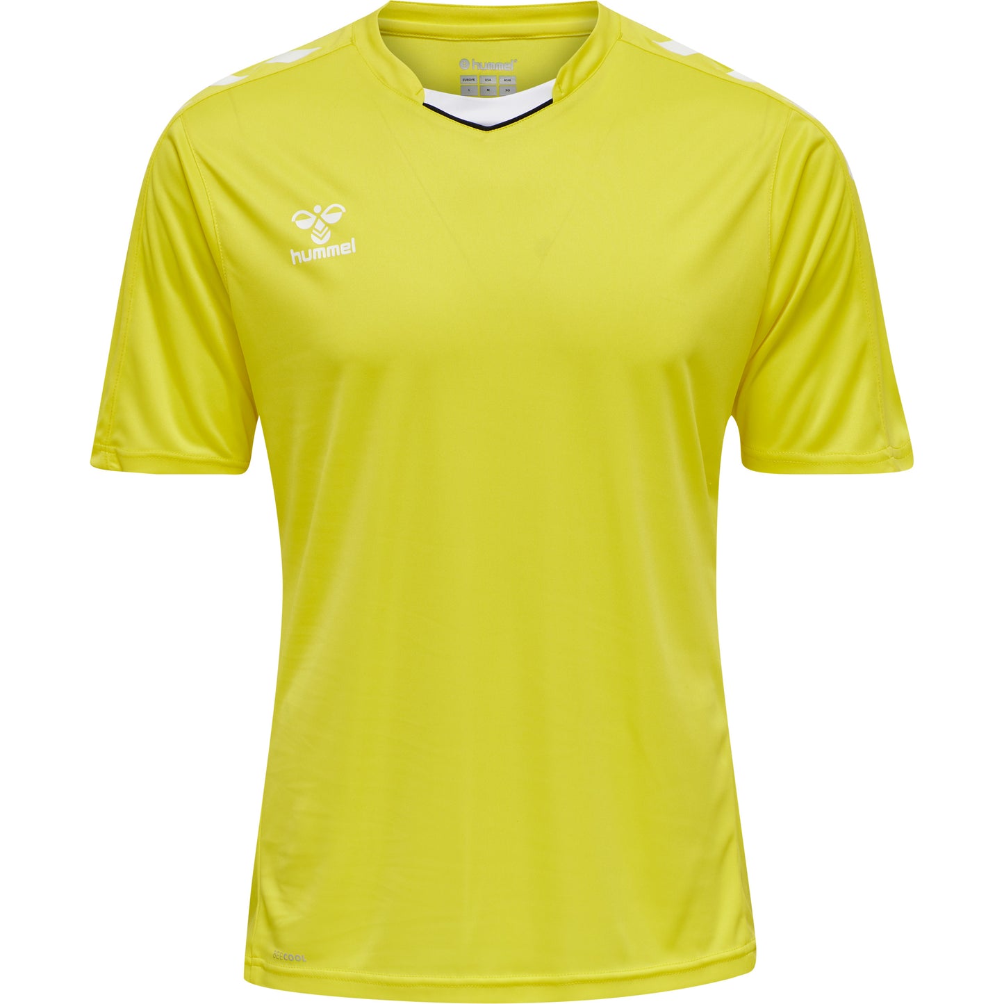 HUMMEL Core Xk Poly Jersey S/S Herren Gelb