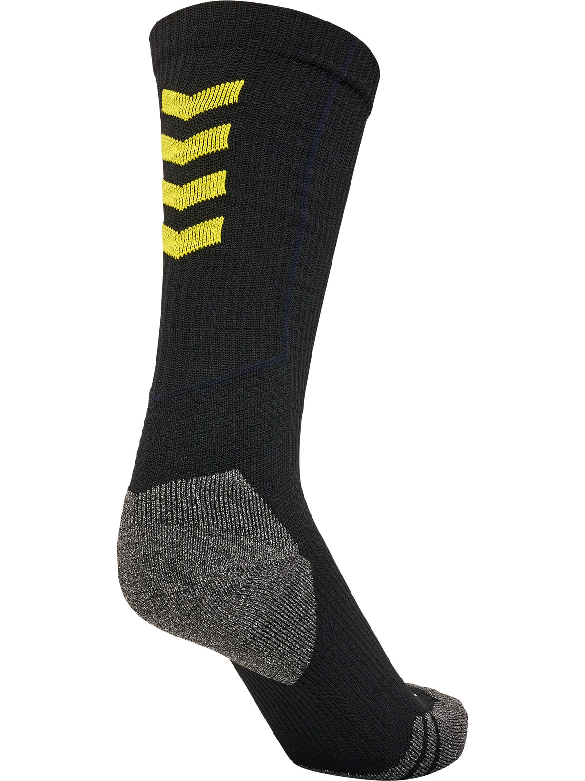 HUMMEL Pro Training Socks High (black/blazing yellow)
