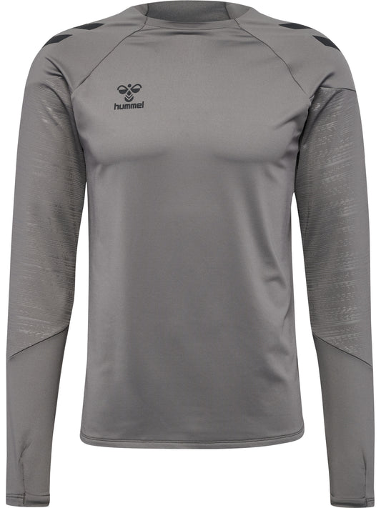 HUMMEL Pro Training Crew Sweat Unisex Grau