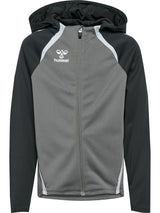 HUMMEL Lead 2.0 Zip Hoodie Unisex Kind Grau