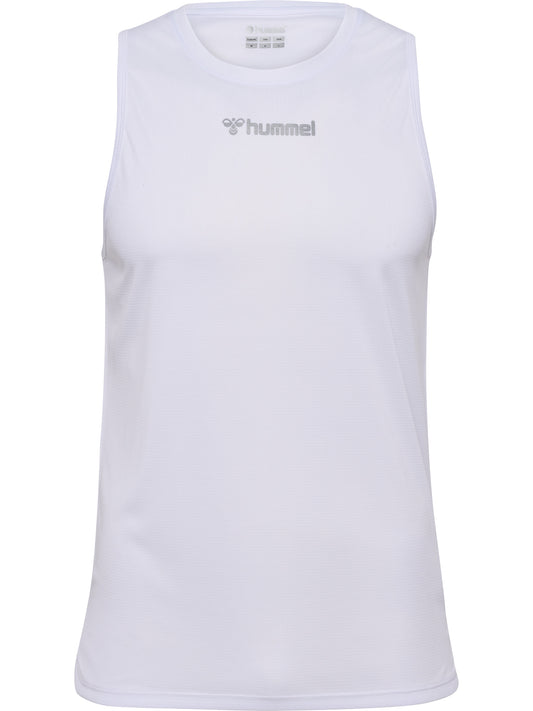 HUMMEL Run Singlet S/L Herren Weiß