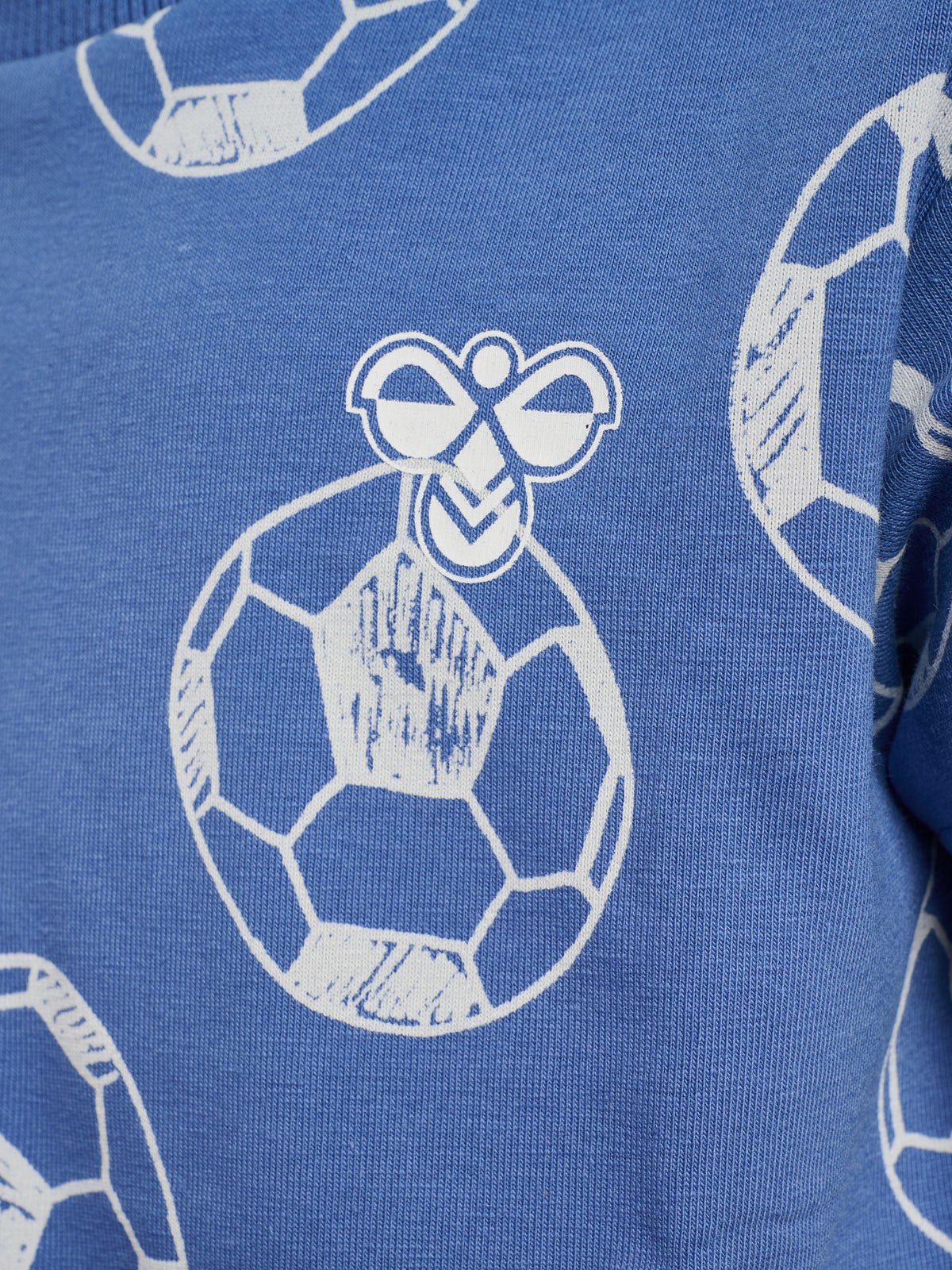 HUMMEL Mini Loose AOP T-Shirt S/S Kind (dutch blue)