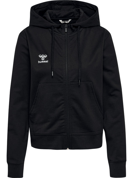 HUMMEL Go 2.0 Zip Hoodie Damen Schwarz