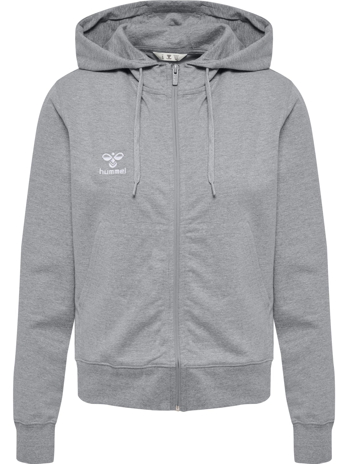 HUMMEL Go 2.0 Zip Hoodie Damen Grau