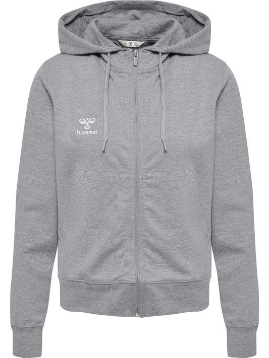 HUMMEL Go 2.0 Zip Hoodie Damen Grau