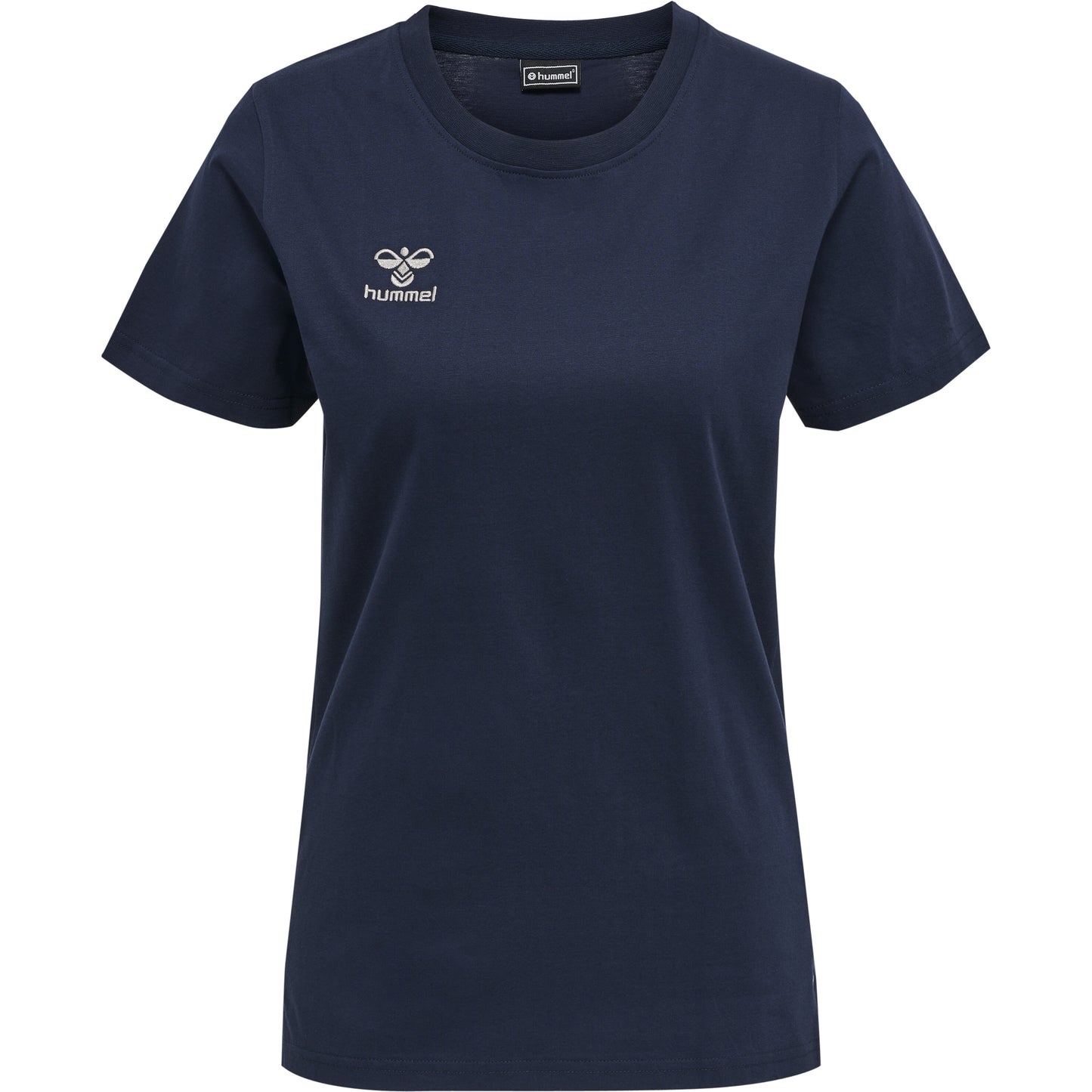 HUMMEL Move Grid Cotton T-Shirt S/S Wom Damen Blau
