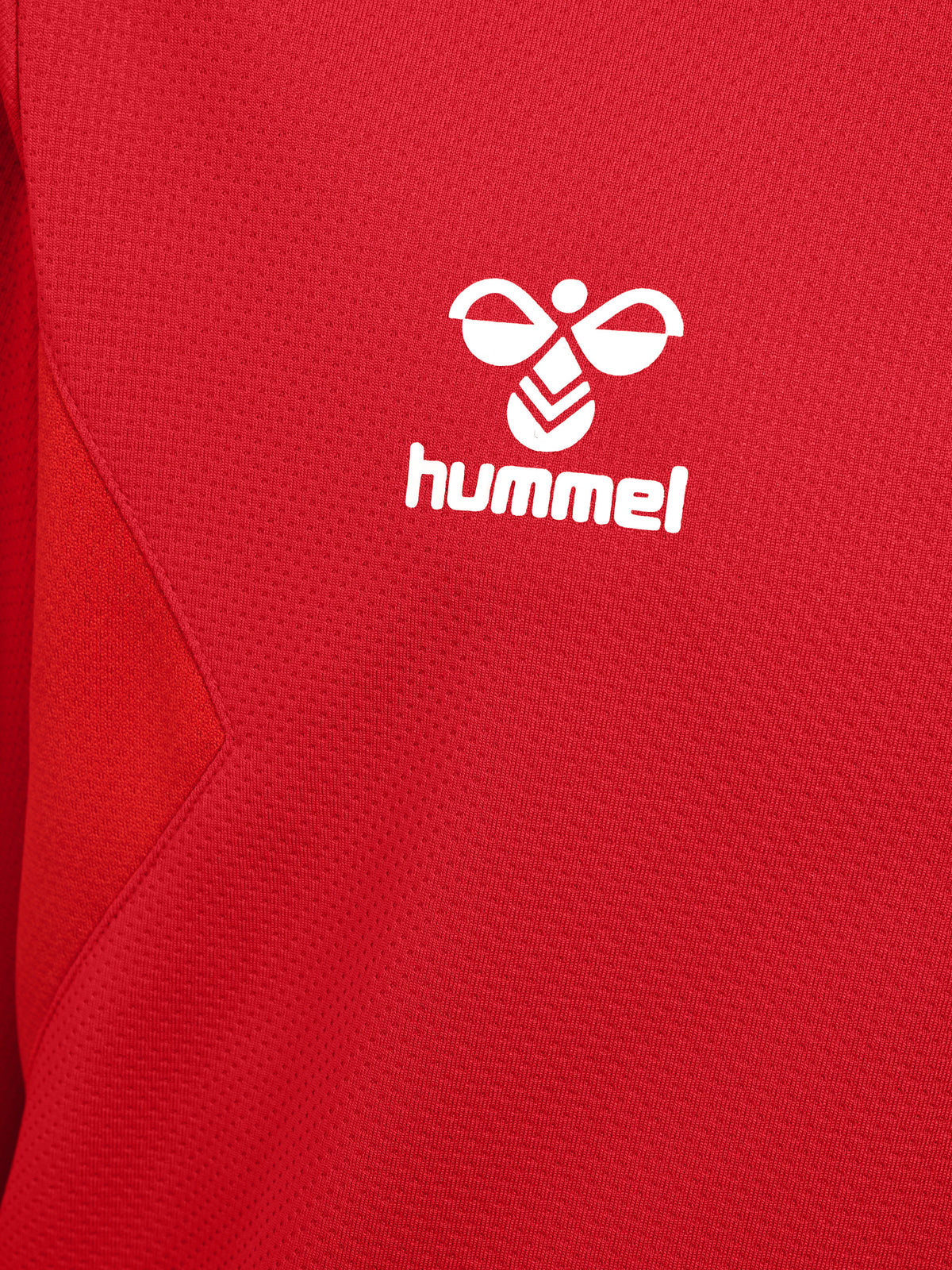 HUMMEL Authentic Half Zip Sweat Kind (true red)