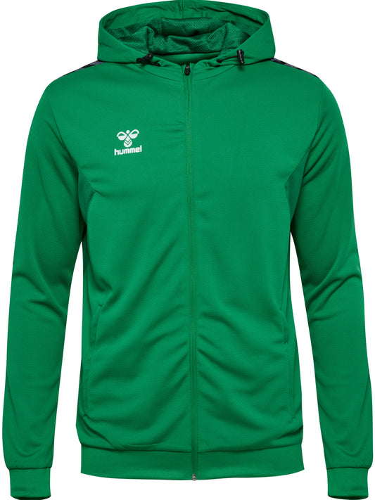 HUMMEL Authentic Pl Zip Hoodie Herren Grün