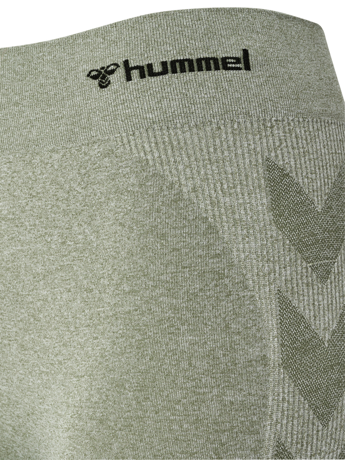 HUMMEL Ci Seamless Mid Waist Tights Damen (seagrass melange)