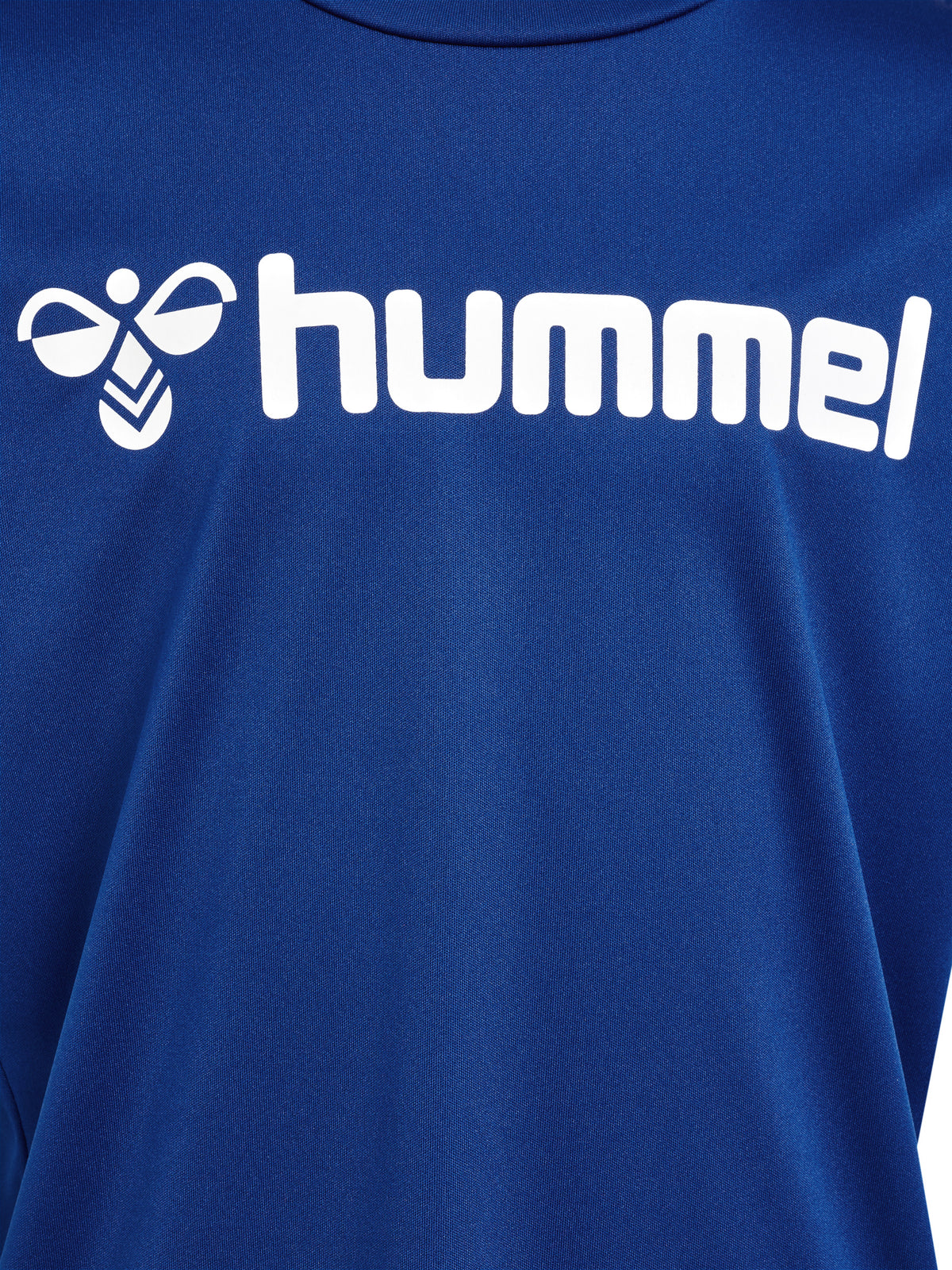 HUMMEL Logo Jersey S/S Kind (true blue)