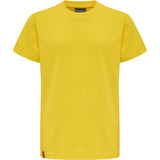 HUMMEL Red Basic T-Shirt S/S Unisex Kind Gelb