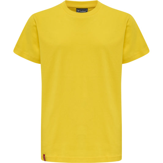 HUMMEL Red Basic T-Shirt S/S Unisex Kind Gelb