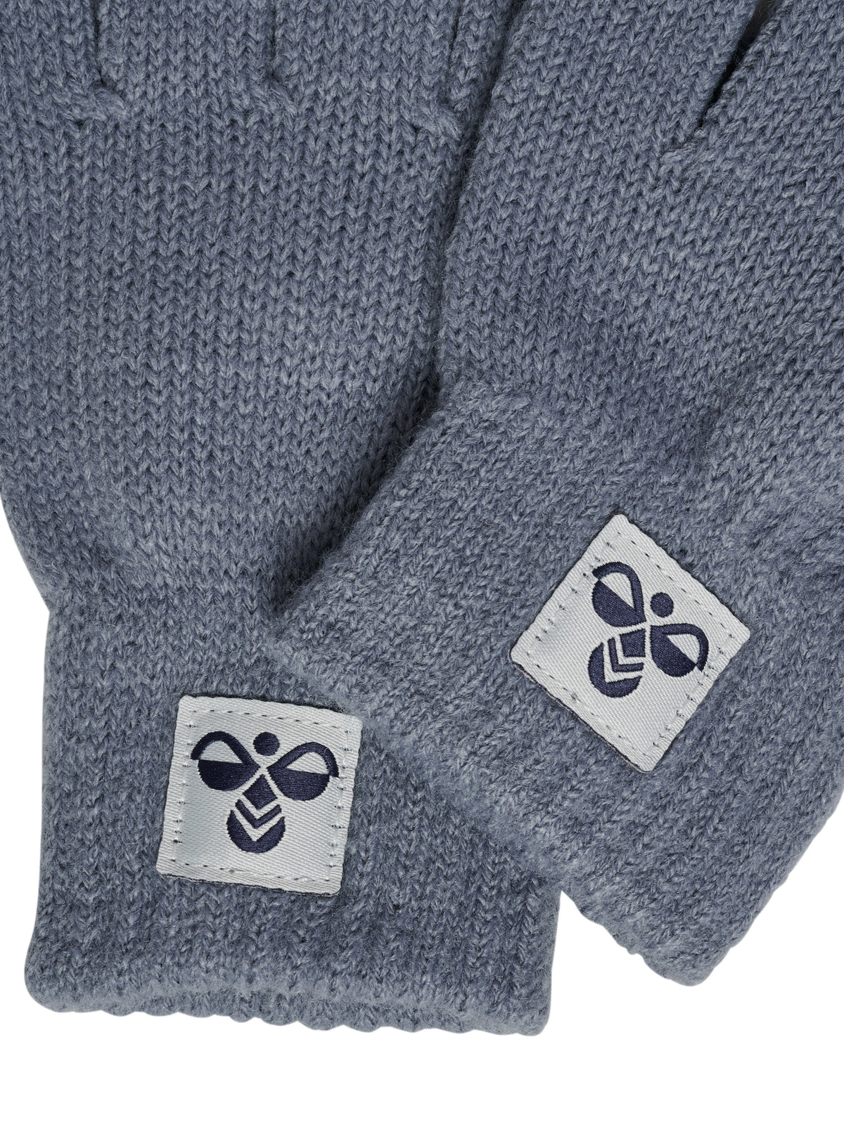 HUMMEL Knit Gloves 2-Pack Kind (flint stone)