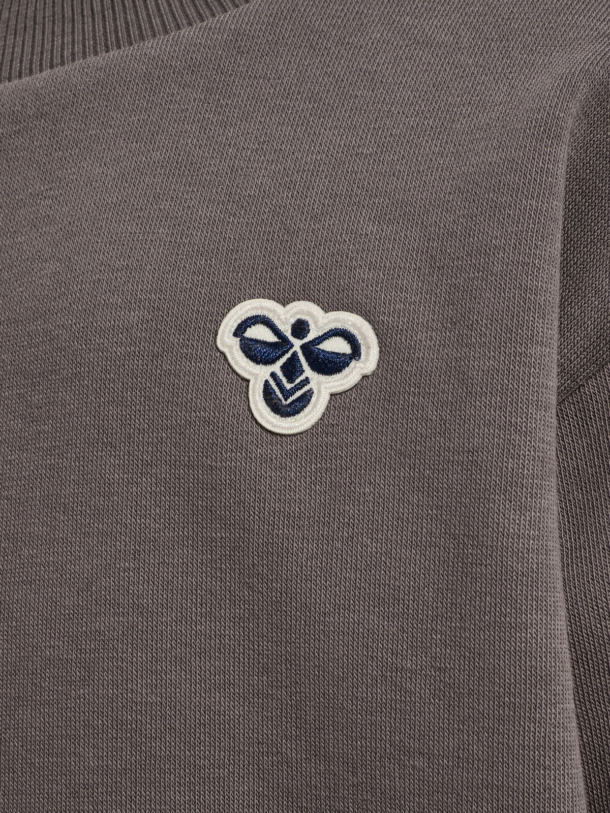 HUMMEL Mini Loose Crewneck Bee Kind (dark gull gray)